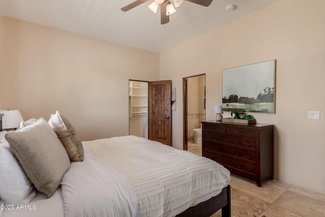 30505 N 136th St, Scottsdale, AZ 85262 - bedroom featuring ensuite bath and ceiling fan