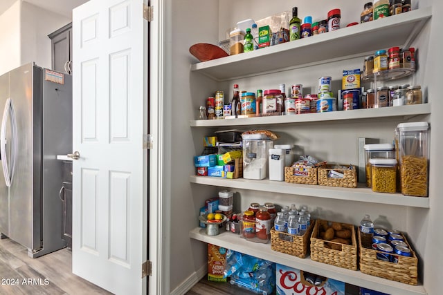 view of pantry