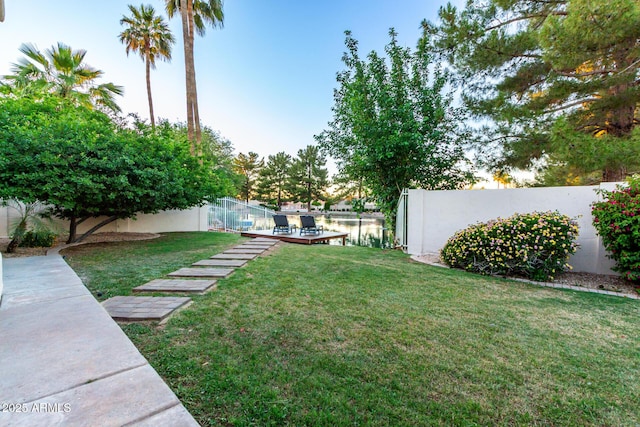 view of yard