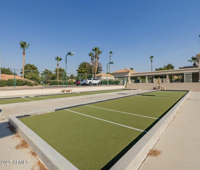 1591 S Sycamore Pl, Chandler, AZ 85286 - surrounding community with a bocce ball area
