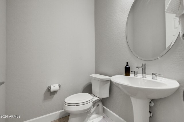 bathroom with toilet