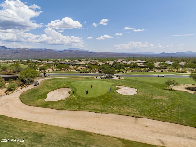 surrounding community featuring a mountain view