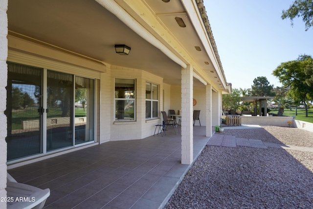 view of patio