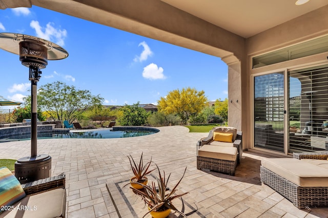 37308 N 100th Pl, Scottsdale, AZ 85262 - view of patio with an outdoor pool