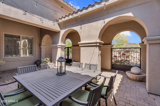 37308 N 100th Pl, Scottsdale, AZ 85262 - view of patio with outdoor dining space