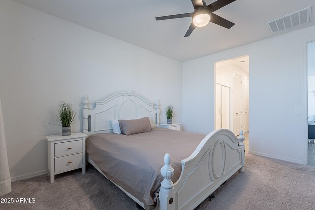 6117 S Adelle, Mesa, AZ 85212 - bedroom with carpet flooring, baseboards, and visible vents
