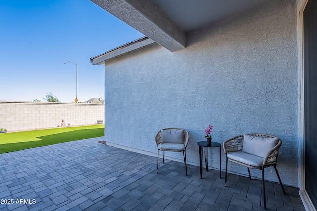 6117 S Adelle, Mesa, AZ 85212 - view of patio / terrace featuring fence