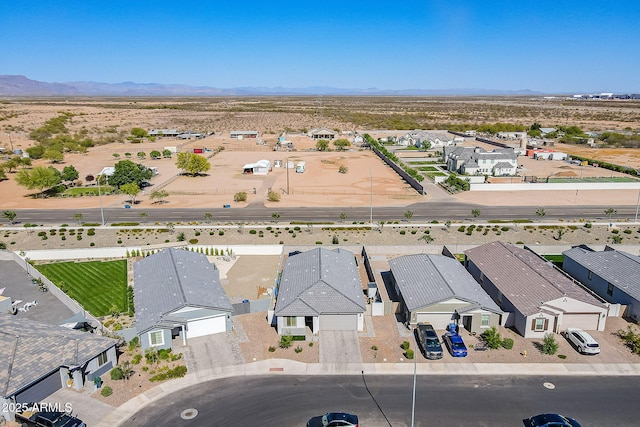 6117 S Adelle, Mesa, AZ 85212 - birds eye view of property with a residential view and a mountain view