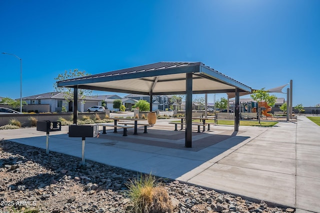 6117 S Adelle, Mesa, AZ 85212 - view of property's community with a gazebo, a residential view, and playground community