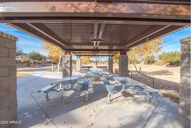 view of patio