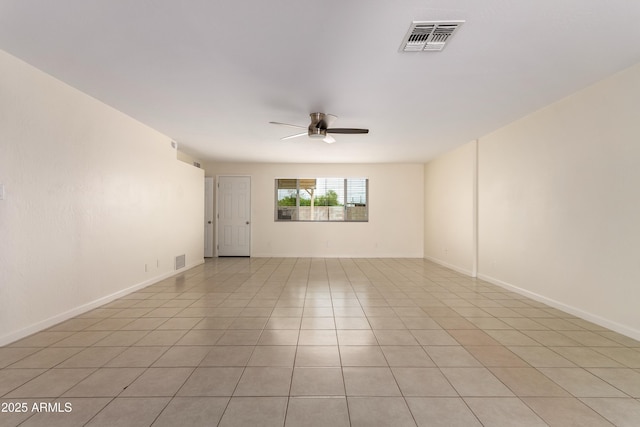 2130 W Colter St, Phoenix, AZ 85015 - spare room featuring ceiling fan and light tile patterned floors