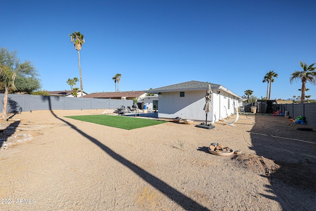 view of rear view of house