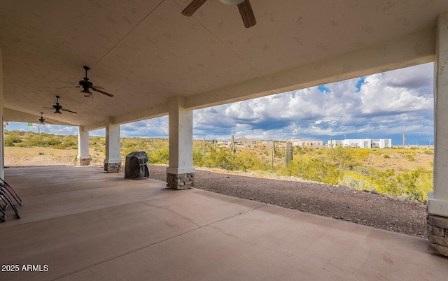 26215 N 115th Ave, Peoria, AZ 85383 - view of patio / terrace featuring a ceiling fan