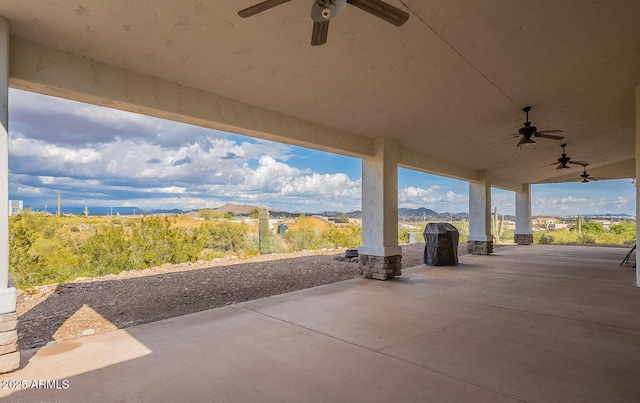 26215 N 115th Ave, Peoria, AZ 85383 - view of patio with ceiling fan