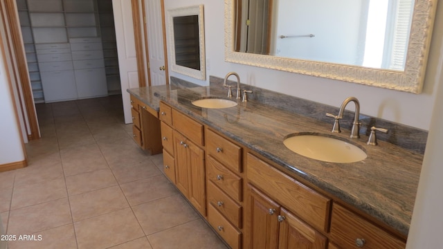 26215 N 115th Ave, Peoria, AZ 85383 - full bathroom featuring tile patterned flooring and double vanity