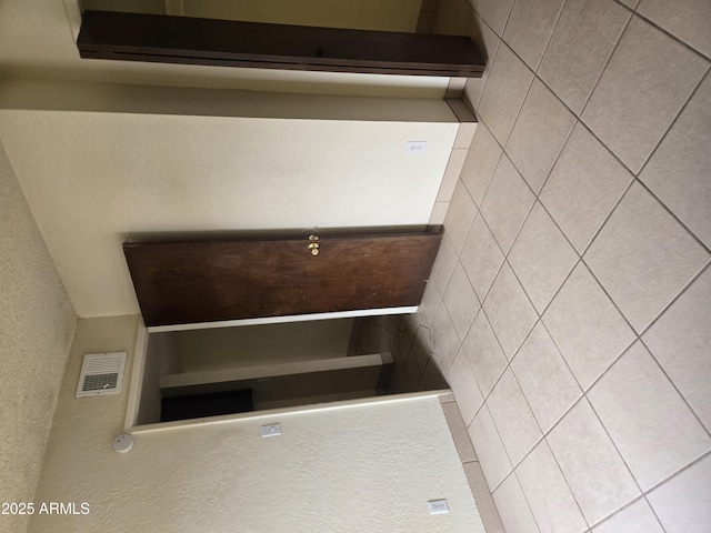 interior space featuring visible vents