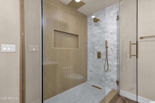4913 E Acoma Dr, Scottsdale, AZ 85254 - full bathroom with a shower stall