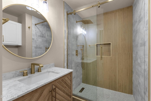 4913 E Acoma Dr, Scottsdale, AZ 85254 - full bathroom with a shower stall and vanity