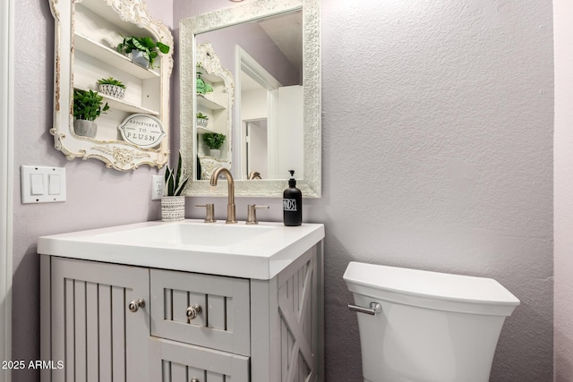 16118 W Morning Glory St, Goodyear, AZ 85338 - half bath featuring vanity and toilet