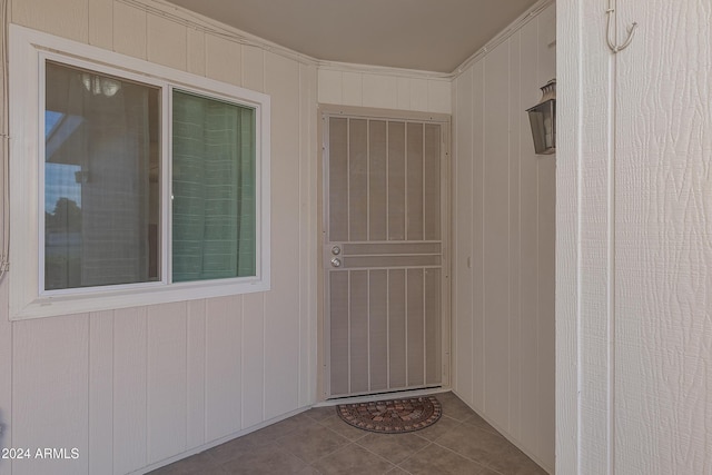 view of exterior entry