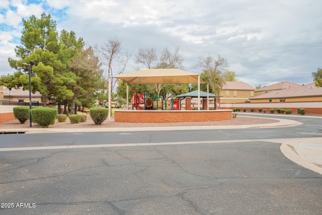 exterior space with playground community