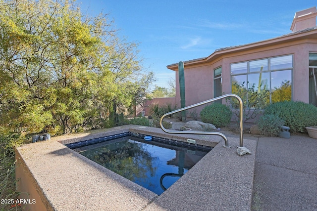 view of pool