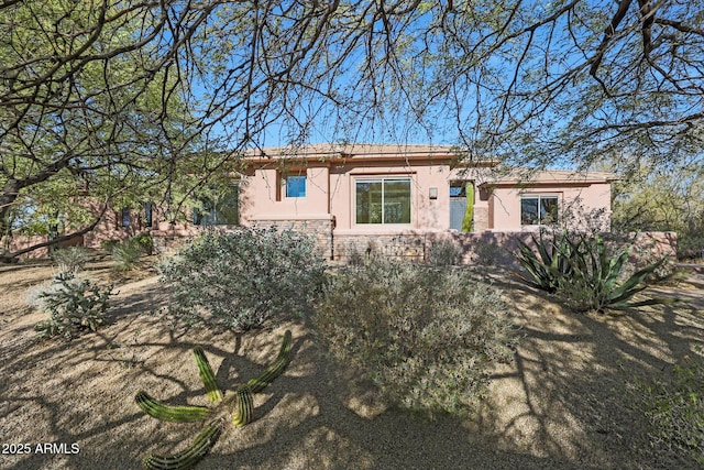 view of ranch-style home