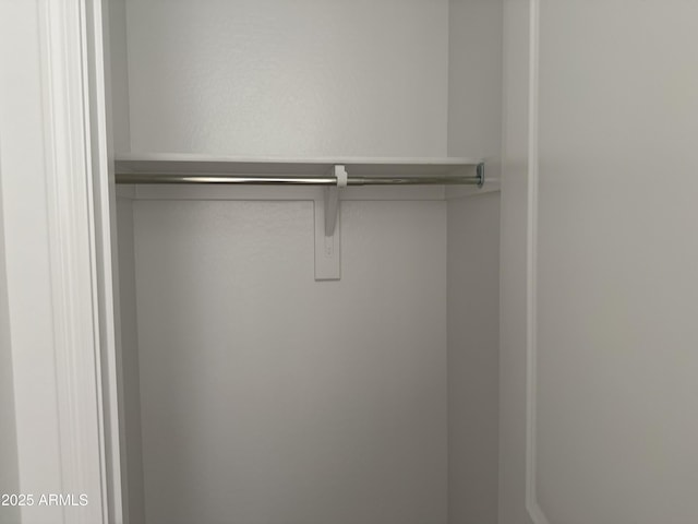 view of closet