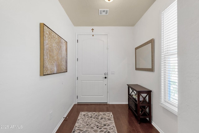 3863 S Posse Trl, Gilbert, AZ 85297 - doorway featuring wood finished floors and baseboards
