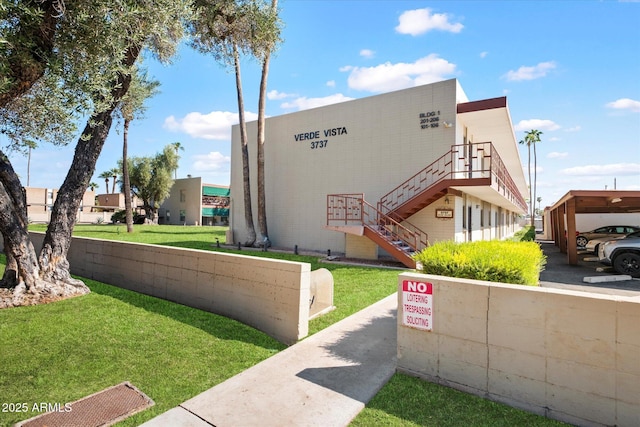 3737 E Turney Ave Unit 206, Phoenix, AZ 85018 - view of building exterior featuring stairway