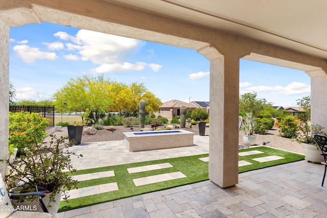 21090 N 267th Dr, Buckeye, AZ 85396 - view of patio / terrace with a fenced backyard