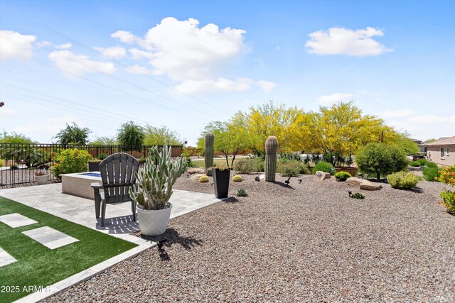 21090 N 267th Dr, Buckeye, AZ 85396 - view of yard featuring a patio and fence