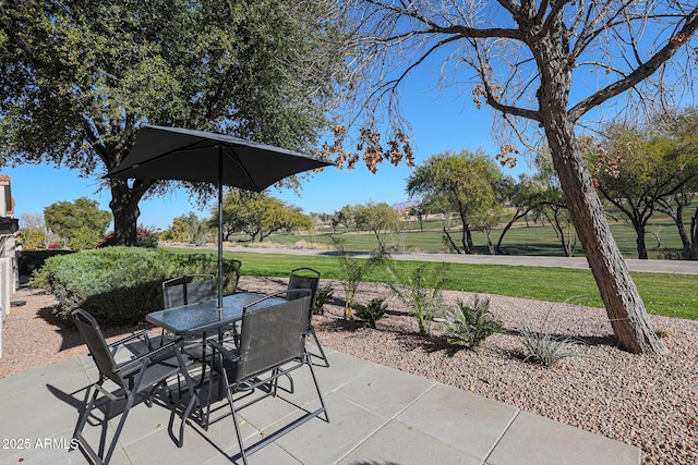 view of patio