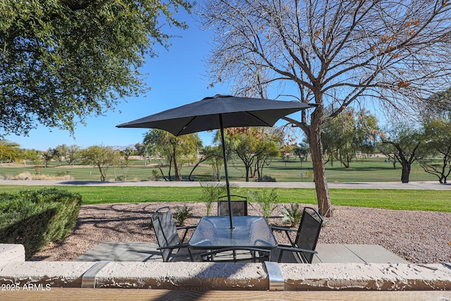 view of patio