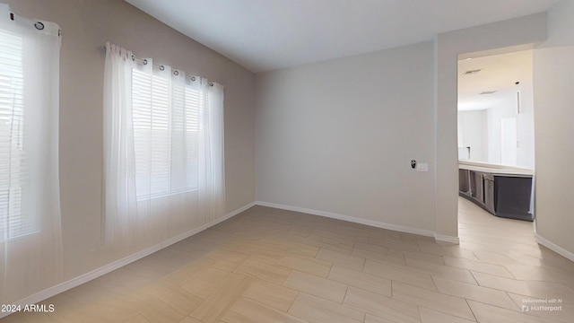 view of empty room