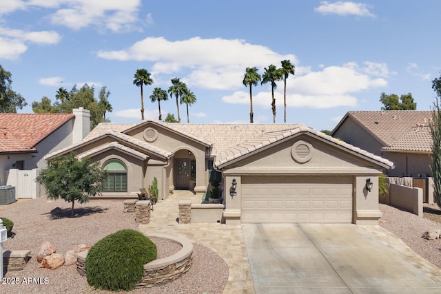 3394 N 147th Ln, Goodyear, AZ 85395 - single story home with a garage, driveway, stucco siding, and fence