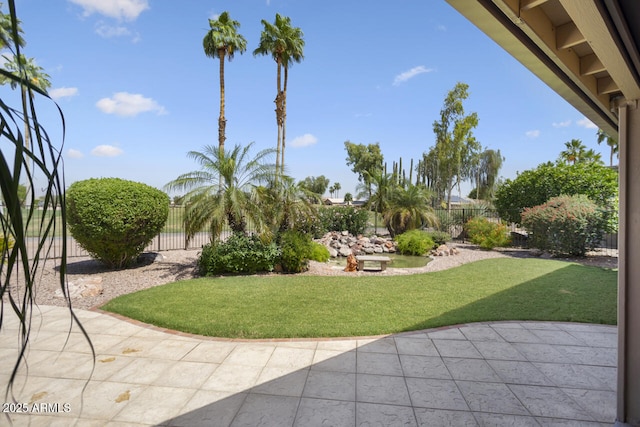 3394 N 147th Ln, Goodyear, AZ 85395 - view of yard featuring a patio