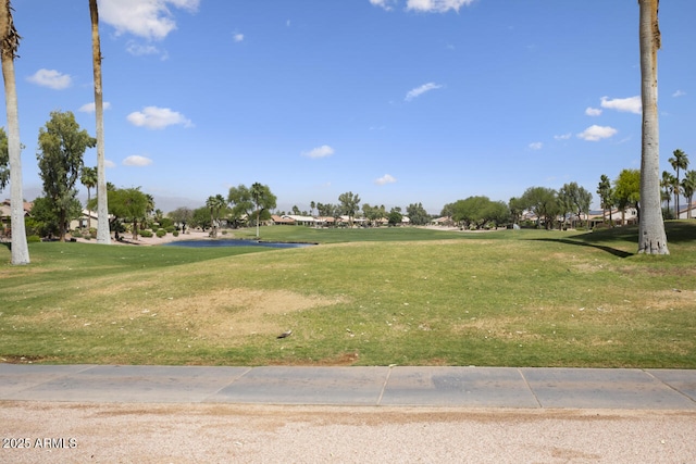 3394 N 147th Ln, Goodyear, AZ 85395 - view of property's community featuring golf course view and a yard