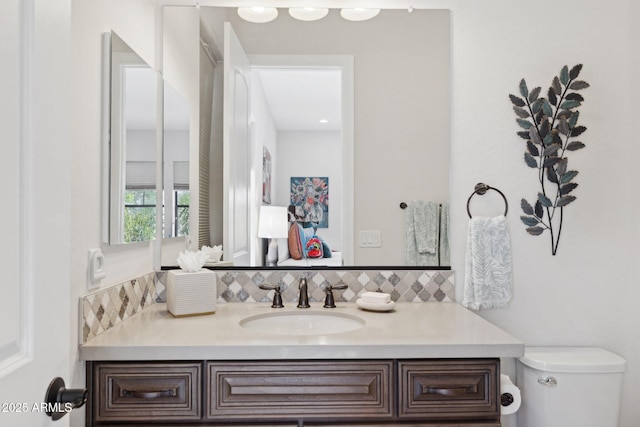 6450 E Monterra Way, Scottsdale, AZ 85266 - bathroom featuring vanity and toilet