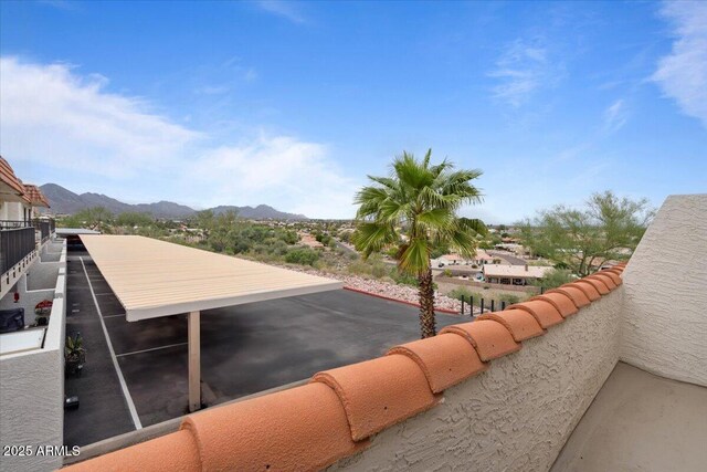 16510 E Palisades Blvd Unit 42, Fountain Hills, AZ 85268 - balcony with a mountain view
