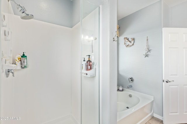 28883 N 131st Dr, Peoria, AZ 85383 - bathroom featuring a stall shower and a bath