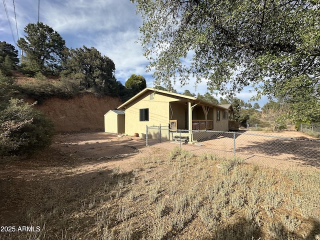 414 W Frontier St Unit A, Payson, AZ 85541 - view of rear view of house
