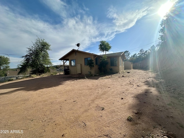 414 W Frontier St Unit A, Payson, AZ 85541 - view of property exterior with stucco siding