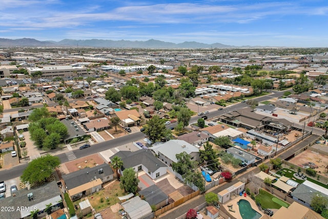 2122 W Virginia Ave, Phoenix, AZ 85009 - aerial view of residential area with a mountain backdrop