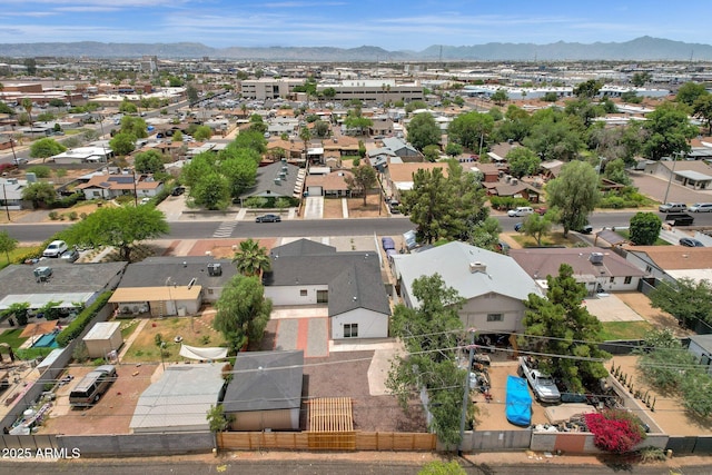 2122 W Virginia Ave, Phoenix, AZ 85009 - aerial view of residential area with a mountain backdrop