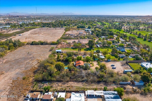 3264 E Vineyard Rd, Phoenix, AZ 85042 - birds eye view of property with a mountain view