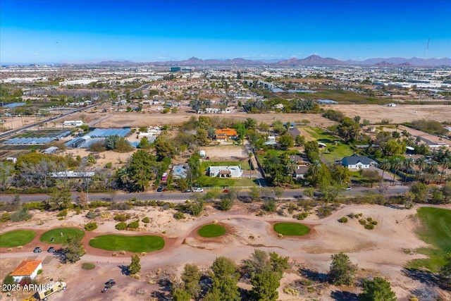 3264 E Vineyard Rd, Phoenix, AZ 85042 - birds eye view of property with a mountain view