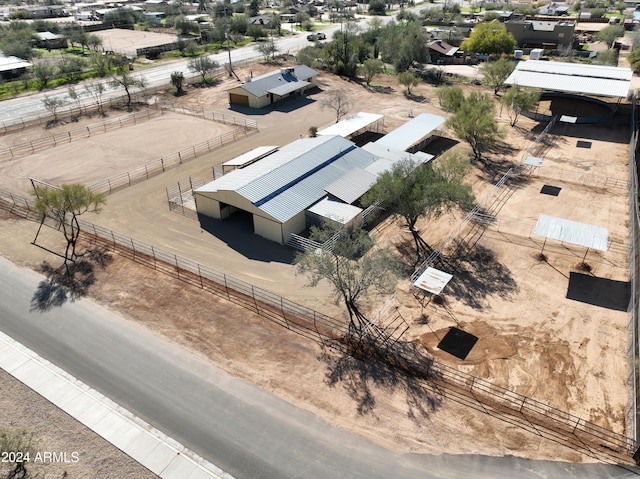 view of aerial view