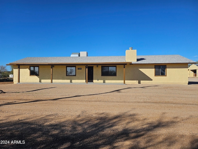 view of rear view of house