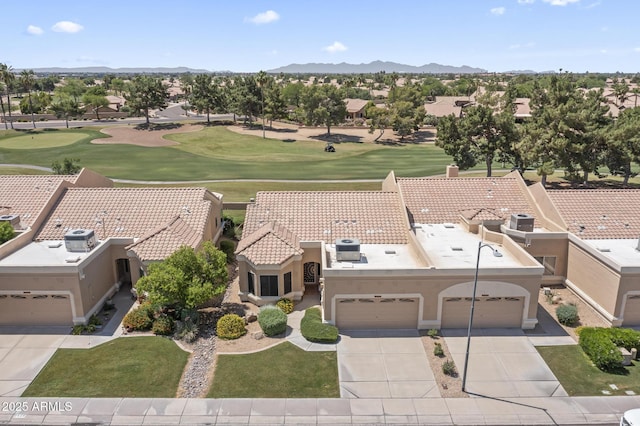 8431 W Utopia Rd, Peoria, AZ 85382 - aerial view of residential area featuring a golf club and a mountain backdrop